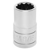 Performance Tool 1/2 In Dr. 12 Pt Socket 9/16 In Socket 12Pt 9/1, W32518 W32518